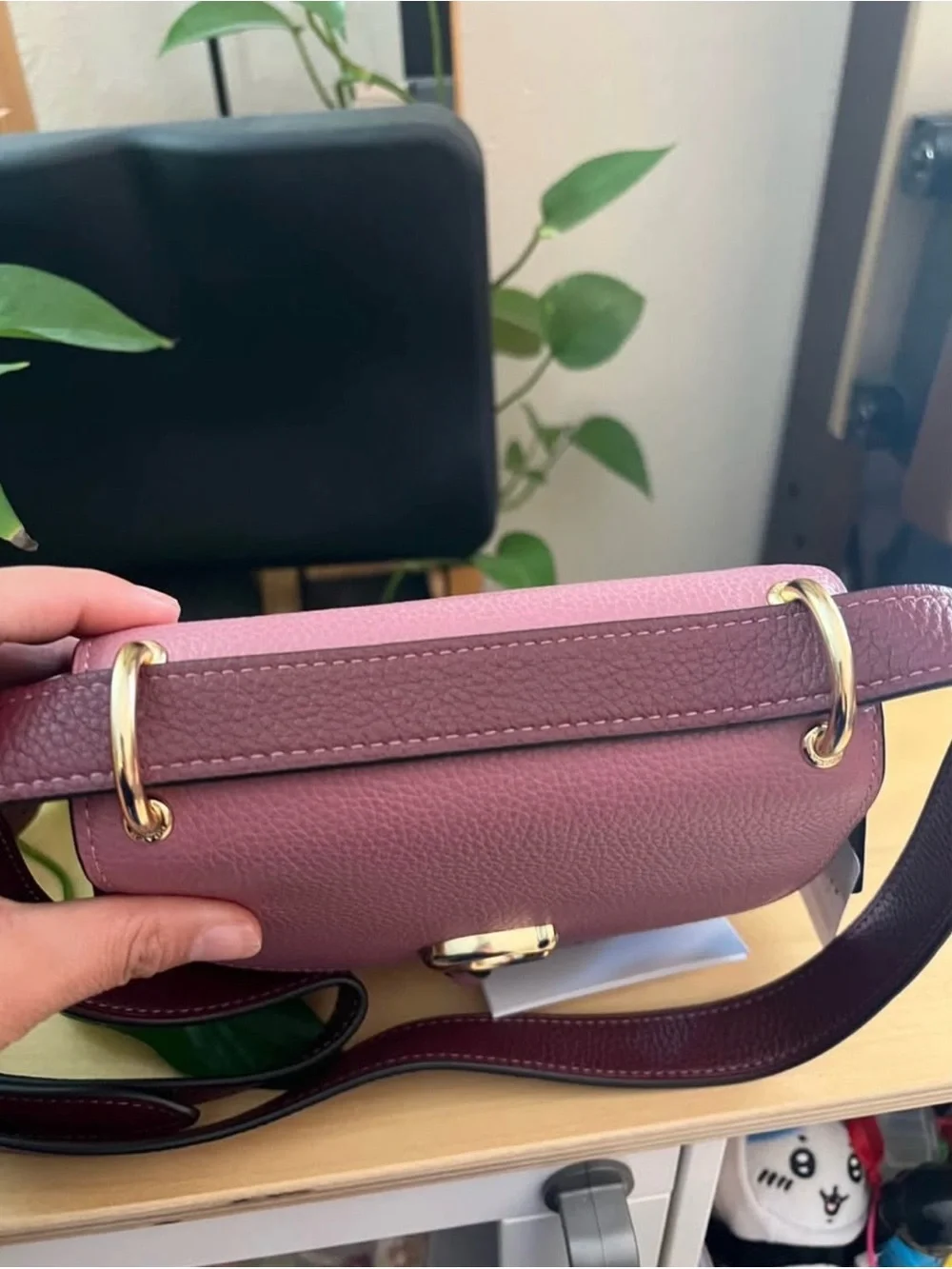 NWT COACH REMI SADDLE BAG IN COLORBLOCK ROSE MULTI MSRP $350